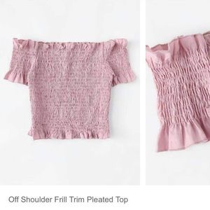 Off the shoulder top